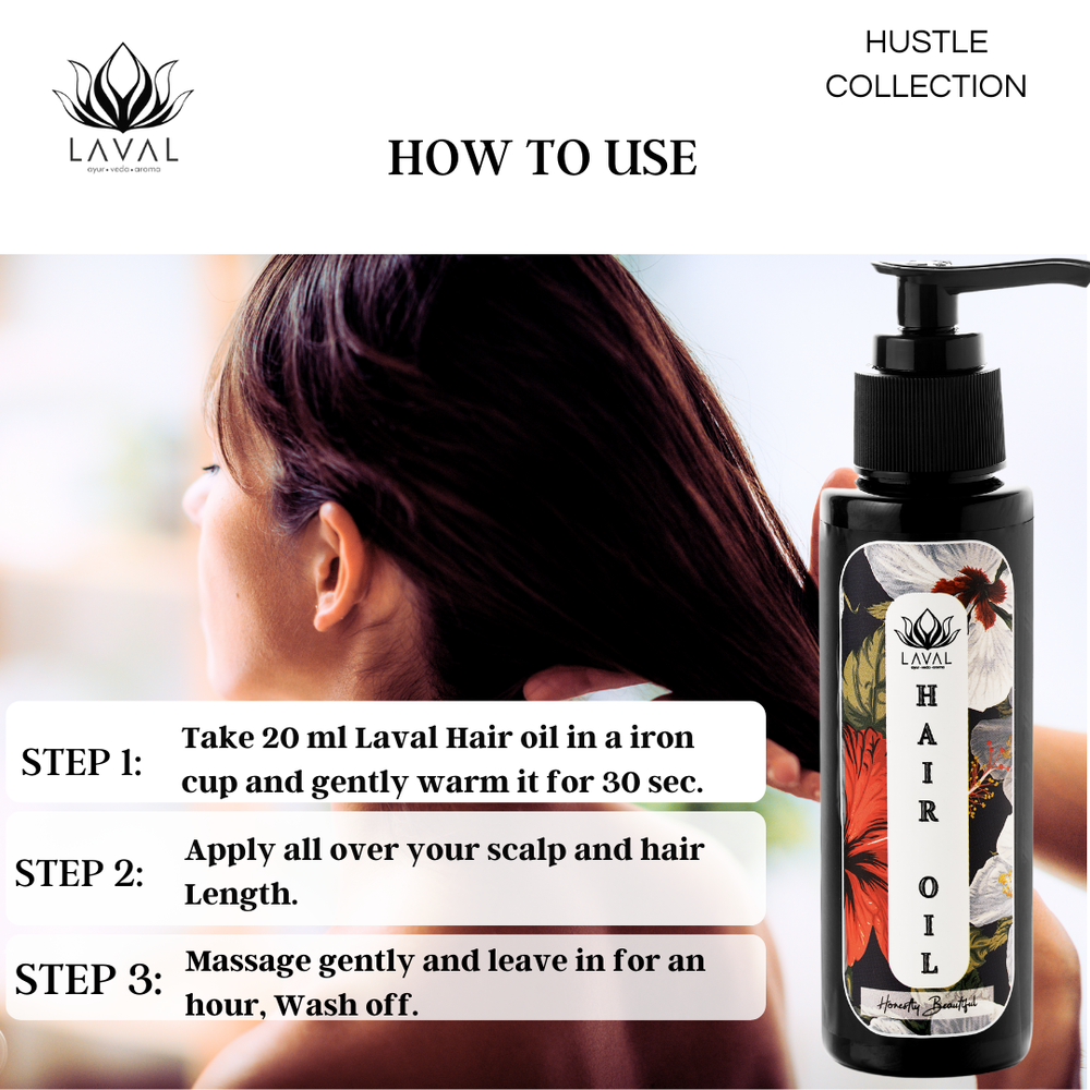 
                  
                    Hustle hair oil for hair growth | kalonji and vitamin A | nourishing & volumizing
                  
                