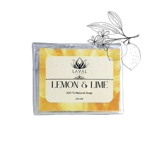 
                  
                    Lime lemon soap | rich vitamin "c" reduces dark spots infused with essential oil
                  
                