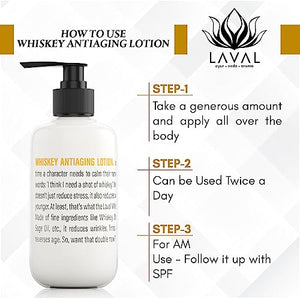 
                  
                    how to use laval whiskey anti-aging lotion for oily skin200ml cocktail collection product to reduce wrinkles and antiaging 
                  
                